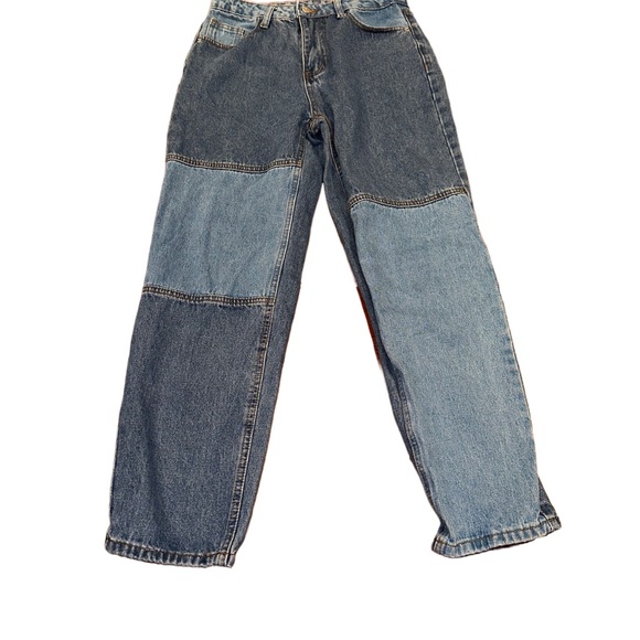 SHEIN | Patch Denim Jeans | Size Small - Picture 1 of 3